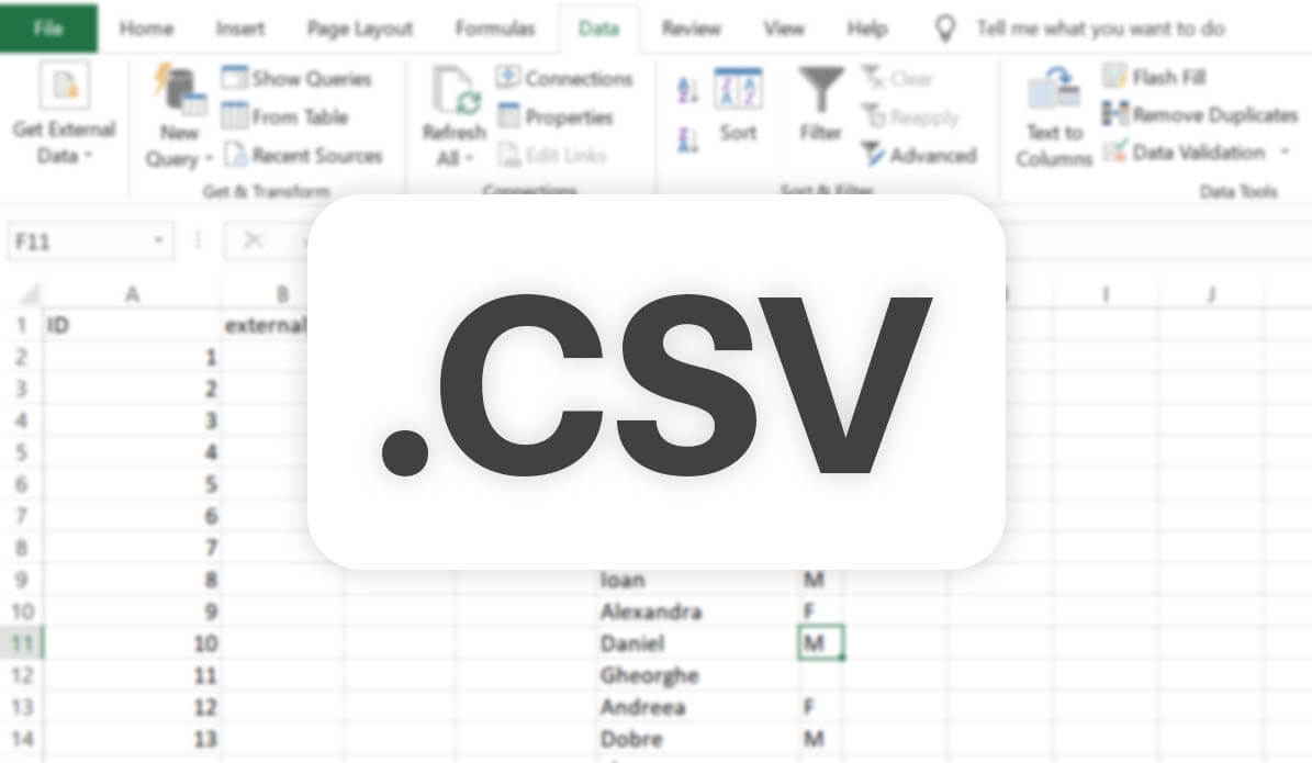 Cum deschizi un fisier CSV in Excel