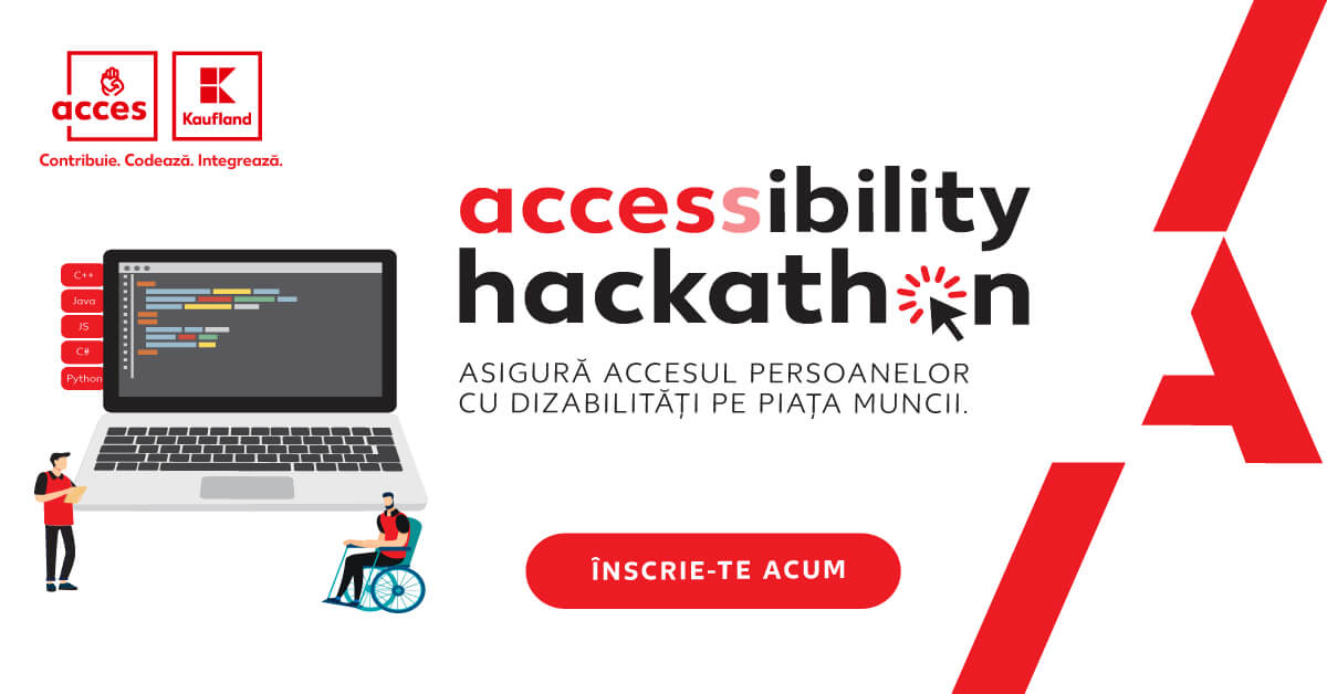 Kaufland România dă startul înscrierilor la Accessibility Hackathon