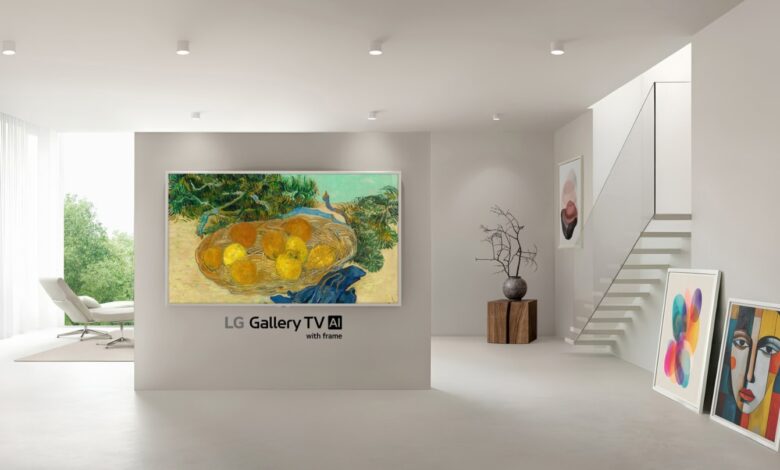 LG Electronics Expands Its Lifestyle TV Lineup With the New Art-Inspired Gallery TV